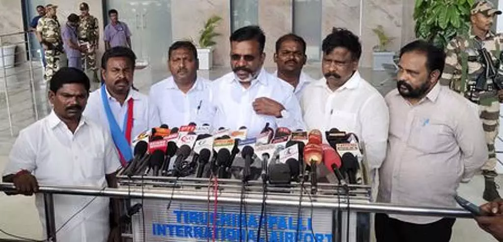 DMK गठबंधन से डरी हुई है BJP : थिरुमावलवन साक्षात्कार DMK गठबंधन से डरी हुई है BJP : थिरुमावलवन साक्षात्कार