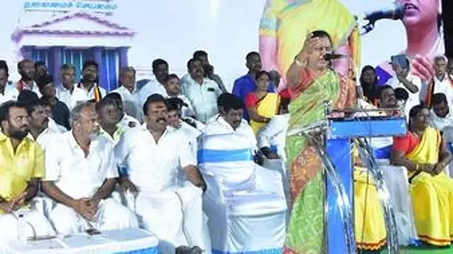 DMDK से डरने की क्या बात है : प्रेमलता विजयकांत DMDK से डरने की क्या बात है : प्रेमलता विजयकांत
