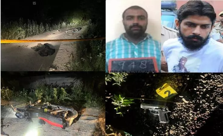 Hapur: लॉरेंस गैंग का कुख्यात शार्प शूटर पुलिस मुठभेड़ में मारा गया Hapur: लॉरेंस गैंग का कुख्यात शार्प शूटर पुलिस मुठभेड़ में मारा गया