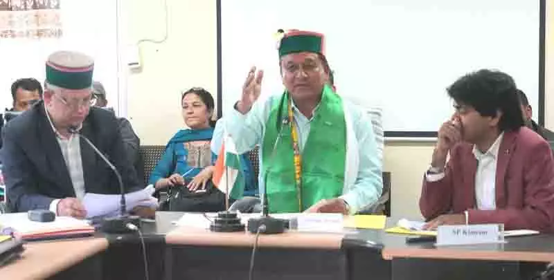 हिमाचल भूमि अधिकार और जनजातीय कल्याण के लिए प्रतिबद्ध: Minister Negi हिमाचल भूमि अधिकार और जनजातीय कल्याण के लिए प्रतिबद्ध: Minister Negi
