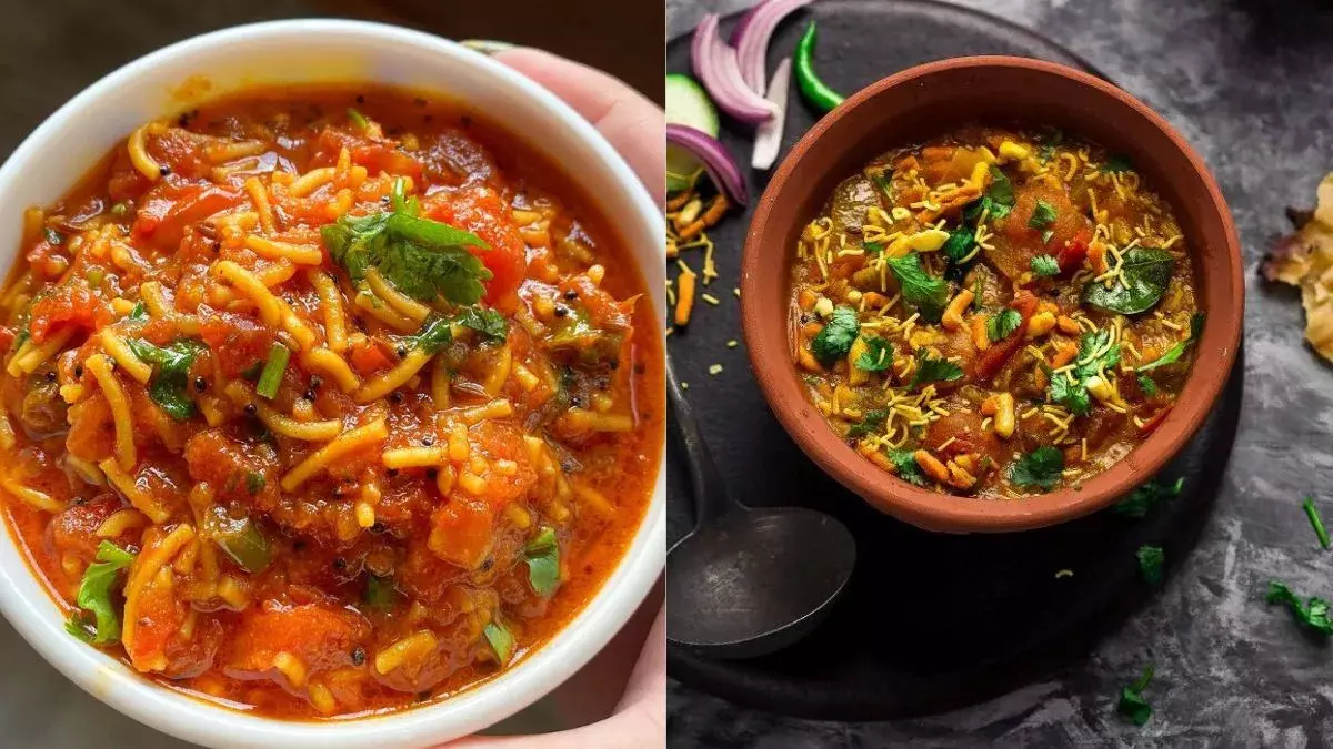 सेव टमाटर की स्वादिष्ट रेसिपी सेव टमाटर की स्वादिष्ट रेसिपी