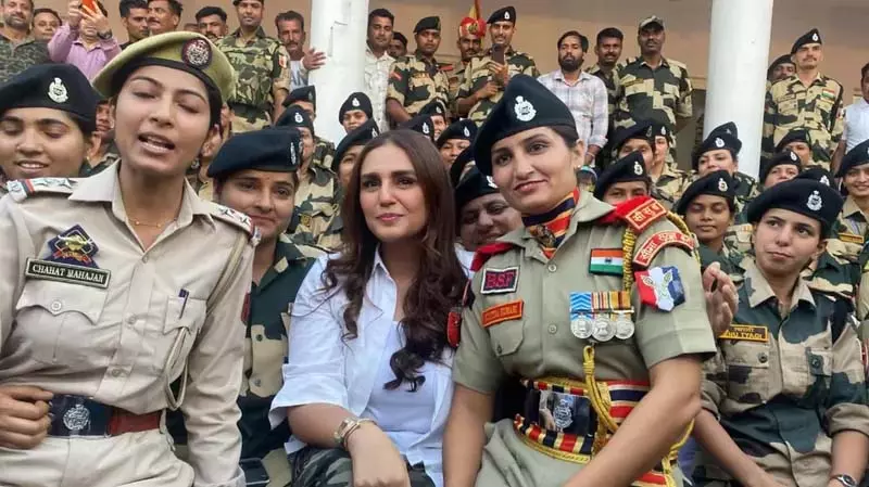 हुमा कुरैशी ने Jammu में पर्यटन कार्यक्रम में भाग लिया, ऑपरेशन सिंदूर के लिए सेना की सराहना की हुमा कुरैशी ने Jammu में पर्यटन कार्यक्रम में भाग लिया, ऑपरेशन सिंदूर के लिए सेना की सराहना की