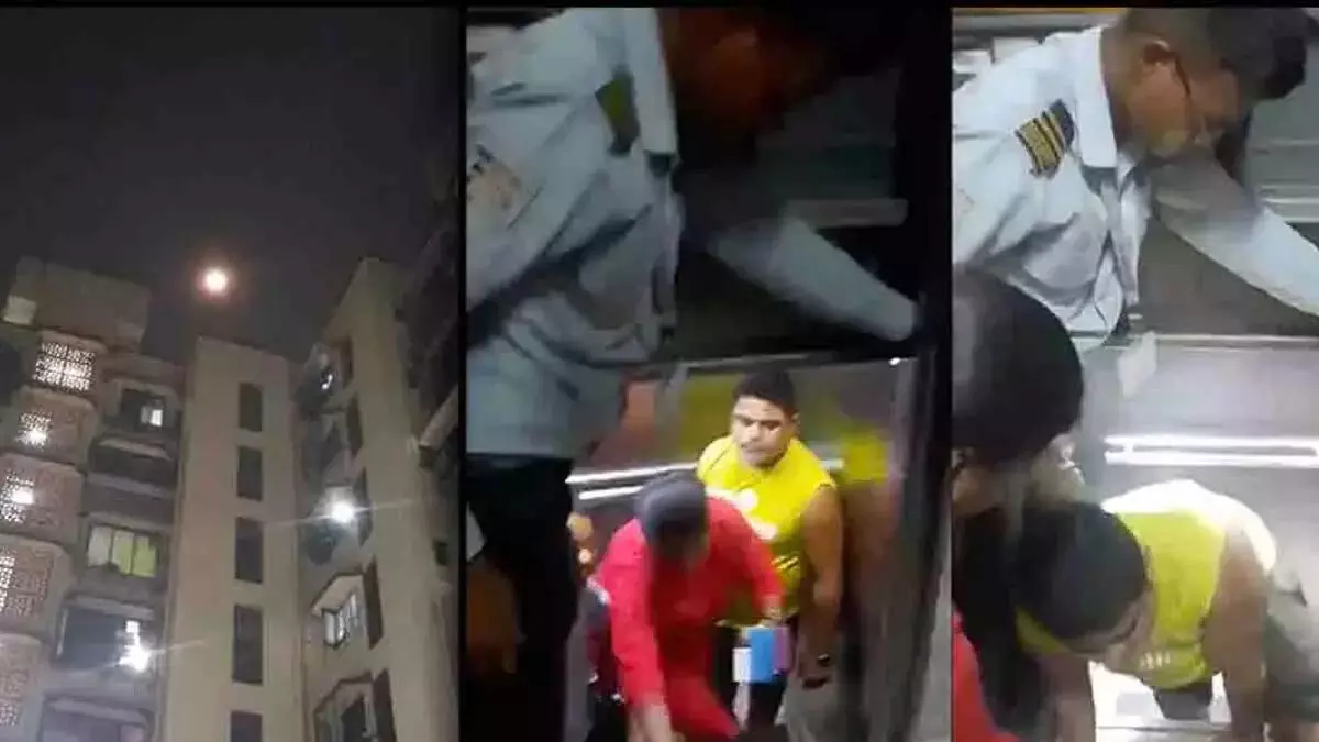 ग्रेटर नोएडा सोसाइटी में 30 मिनट तक लिफ्ट फंसने के बाद निवासियों ने पुलिस में शिकायत दर्ज कराई ग्रेटर नोएडा सोसाइटी में 30 मिनट तक लिफ्ट फंसने के बाद निवासियों ने पुलिस में शिकायत दर्ज कराई