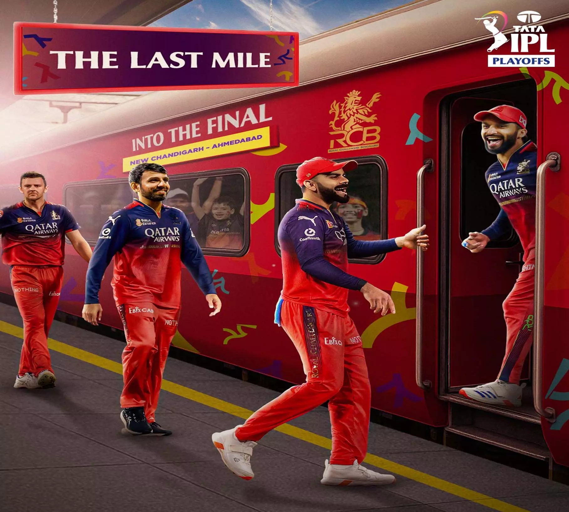 RCB का धमाका: 9 साल बाद चौथी बार IPL फाइनल में पहुंची टीम RCB का धमाका: 9 साल बाद चौथी बार IPL फाइनल में पहुंची टीम