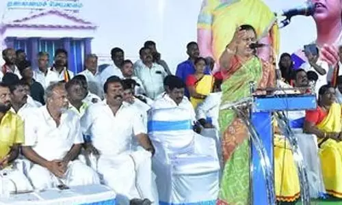 DMDK से डरने की क्या बात है : प्रेमलता विजयकांत DMDK से डरने की क्या बात है : प्रेमलता विजयकांत