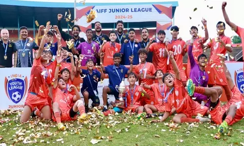 Punjab FC ने एआईएफएफ अंडर-15 जूनियर लीग का खिताब जीता Punjab FC ने एआईएफएफ अंडर-15 जूनियर लीग का खिताब जीता
