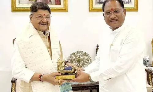 CM विष्णुदेव साय से कैलाश विजयवर्गीय ने की मुलाकात