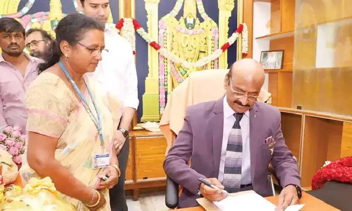 Andhra: डॉ. जगदीश ने बीआईआरआरडी निदेशक का पदभार ग्रहण किया Andhra: डॉ. जगदीश ने बीआईआरआरडी निदेशक का पदभार ग्रहण किया