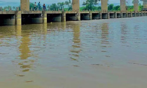Chikkodi : कल्लोला-यदूर ब्रिज-बैराज तैयार Chikkodi : कल्लोला-यदूर ब्रिज-बैराज तैयार