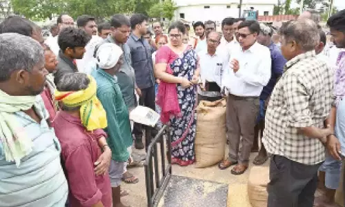 Collector  ने धान की खरीद में तेजी लाने का किया आह्वान