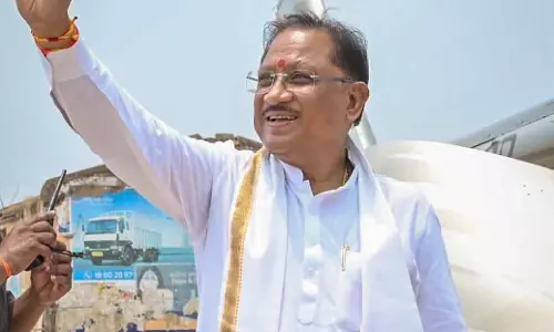 भैंसा पहुंचे CM विष्णुदेव साय