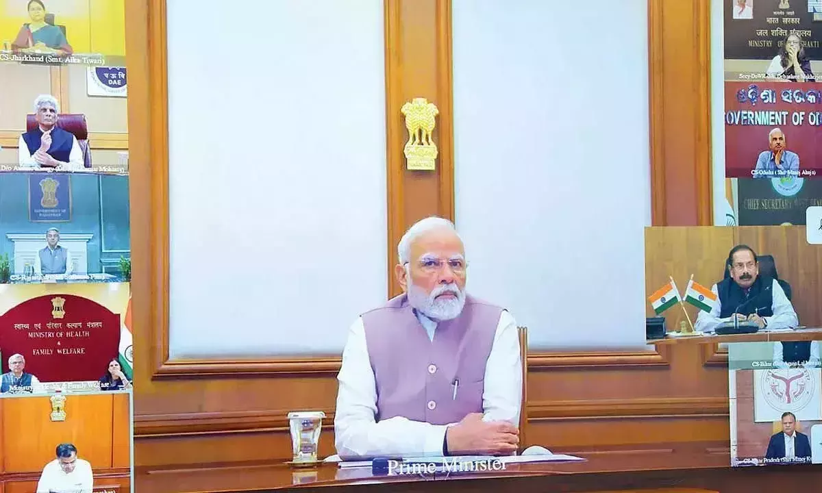 Andhra: मोदी ने परियोजनाओं की प्रगति की समीक्षा की
