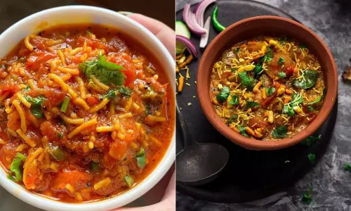 सेव टमाटर की स्वादिष्ट रेसिपी सेव टमाटर की स्वादिष्ट रेसिपी
