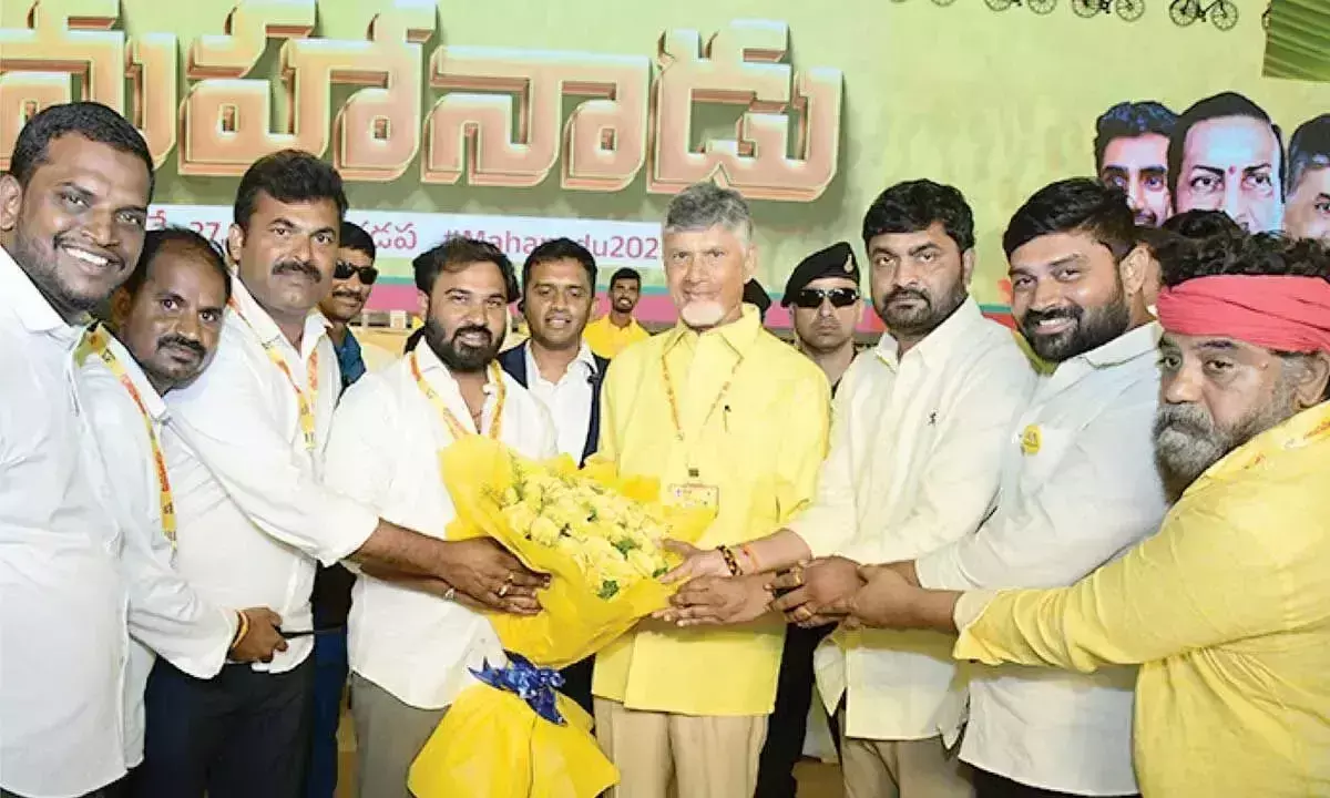 Andhra: SAAP अध्यक्ष ने नायडू के TDP के शीर्ष पद पर दोबारा चुने जाने की सराहना की