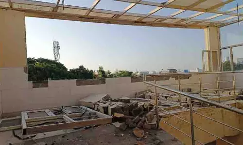 Phagwara सिविल अस्पताल में दीवार गिरने से गंभीर सुरक्षा चिंताएं पैदा हुईं