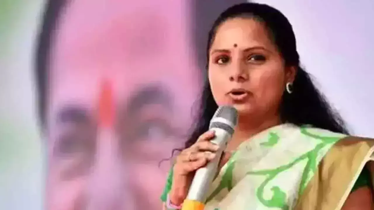 Telangana: कविता ने अमेरिका में जश्न मनाने पर केटीआर के सवाल पर कटाक्ष किया Telangana: कविता ने अमेरिका में जश्न मनाने पर केटीआर के सवाल पर कटाक्ष किया