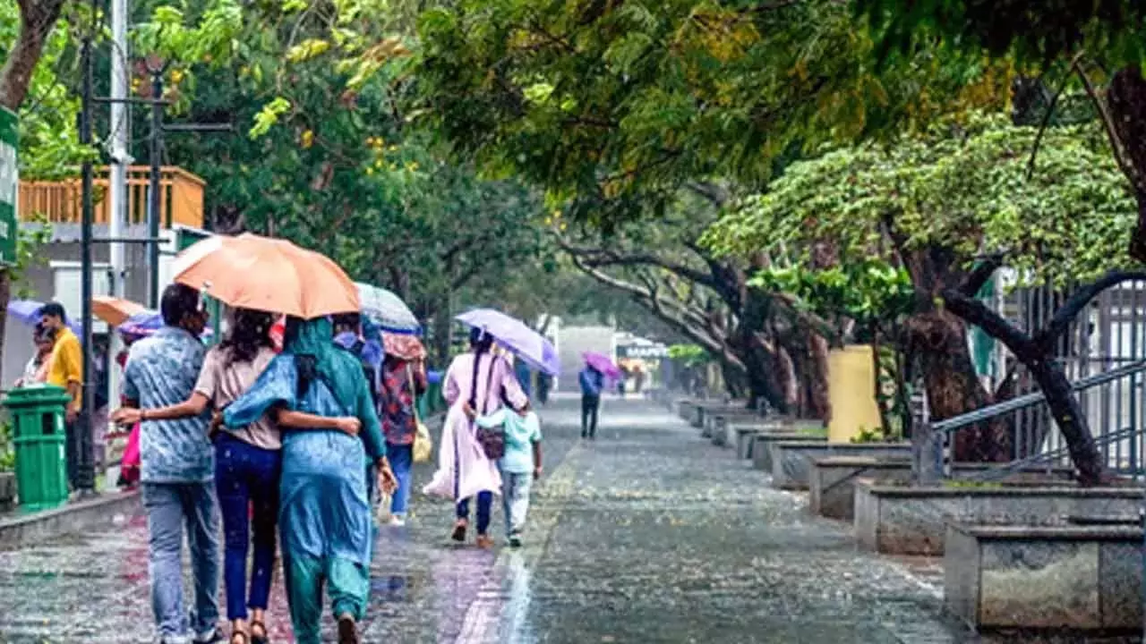 Kerala में मानसून की बारिश से जनजीवन प्रभावित Kerala में मानसून की बारिश से जनजीवन प्रभावित