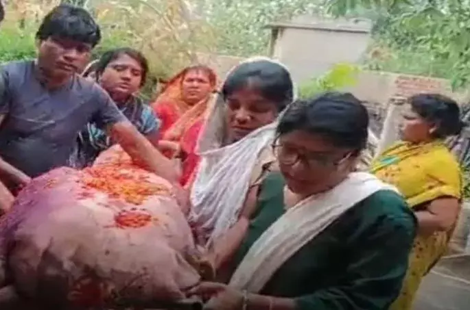 बेटों से अलग रहती थी महिला, निधन होने पर बेटियों ने किया अंतिम संस्कार बेटों से अलग रहती थी महिला, निधन होने पर बेटियों ने किया अंतिम संस्कार