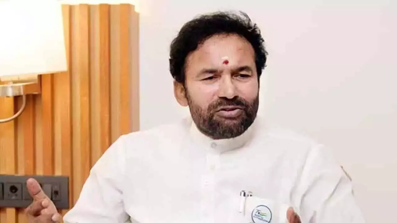 किशन रेड्डी ने भारतीय सेना की जीत को कमतर बताने पर तेलंगाना CM को घेरा किशन रेड्डी ने भारतीय सेना की जीत को कमतर बताने पर तेलंगाना CM को घेरा
