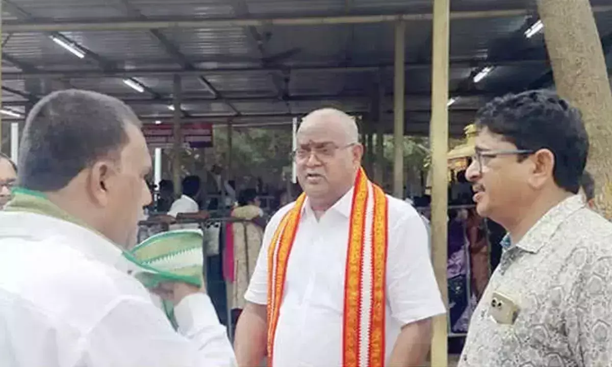 Andhra: सिंहाचलम मंदिर में बारिश के लिए उपाय