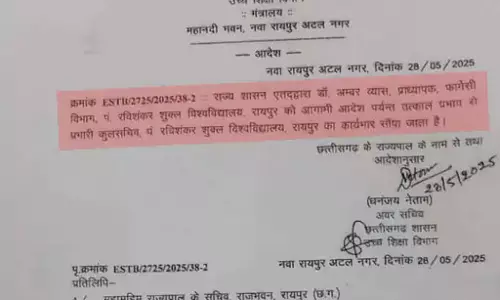कुलसचिव डॉ शैलेंद्र पटेल पर हुई कार्रवाई, PRSU में अब नई नियुक्ति