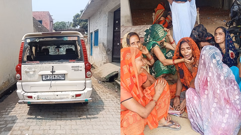 Moradabad: बीजेपी नेता की गाड़ी से हादसा, ग्रामीणों में आक्रोश