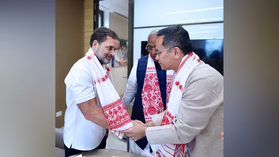 Assam कांग्रेस की नई टीम के साथ महत्वपूर्ण रणनीतिक बैठक की अगुवाई की Assam कांग्रेस की नई टीम के साथ महत्वपूर्ण रणनीतिक बैठक की अगुवाई की