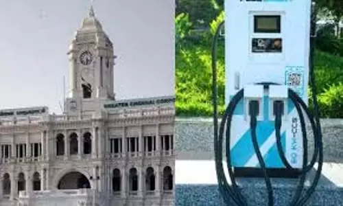 जीसीसी 15 स्थानों पर ईवी चार्जिंग स्टेशन स्थापित करेगी जीसीसी 15 स्थानों पर ईवी चार्जिंग स्टेशन स्थापित करेगी