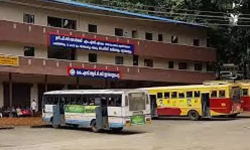 एराट्टुपेट्टा KSRTC डिपो कर्मचारियों के बिना अस्त-व्यस्त हो गया