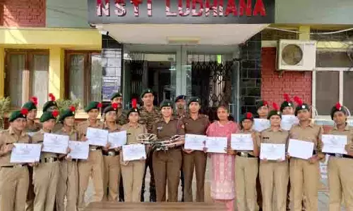 15 NCC कैडेटों को ड्रोन प्रशिक्षण दिया गया