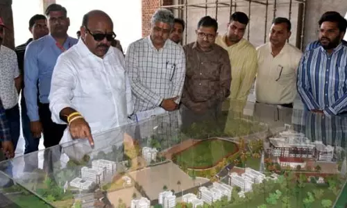 उपमुख्यमंत्री ने GMC उधमपुर के निर्माण कार्यों का निरीक्षण किया उपमुख्यमंत्री ने GMC उधमपुर के निर्माण कार्यों का निरीक्षण किया