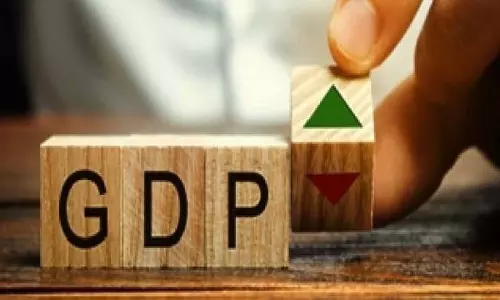 भारत ने 2024-25 में 6.5 प्रतिशत जीडीपी वृद्धि दर्ज की, चौथी तिमाही में वृद्धि बढ़कर 7.4 प्रतिशत हुई भारत ने 2024-25 में 6.5 प्रतिशत जीडीपी वृद्धि दर्ज की, चौथी तिमाही में वृद्धि बढ़कर 7.4 प्रतिशत हुई