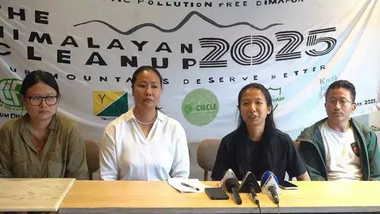 Dimapur के 5 संगठन ‘हिमालयन क्लीन-अप 2025’ में शामिल हुए Dimapur के 5 संगठन ‘हिमालयन क्लीन-अप 2025’ में शामिल हुए