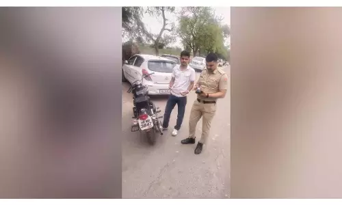 Bullet से पटाखे जैसी आवाज निकालना पड़ा महंगा, युवक पर ₹35 हजार का जुर्माना