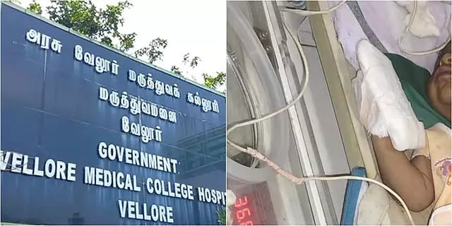 Tamil Nadu : सरकारी अस्पताल में नर्स ने बच्चे का अंगूठा काटा Tamil Nadu : सरकारी अस्पताल में नर्स ने बच्चे का अंगूठा काटा