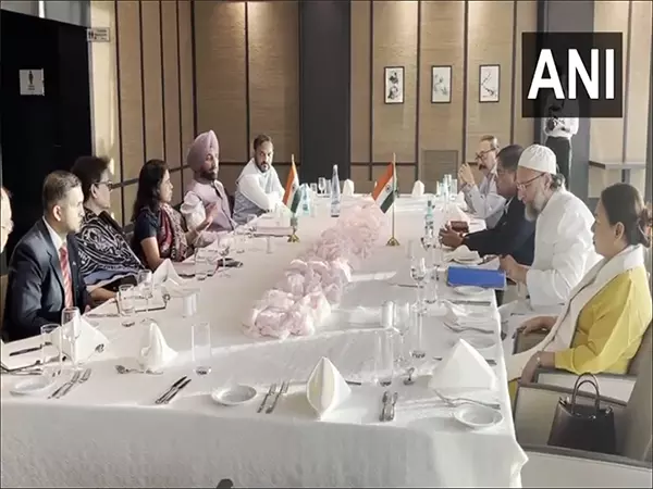 BJP MP बैजयंत पांडा के नेतृत्व में समूह 1 प्रतिनिधिमंडल अल्जीरिया में भारतीय राजदूत से मिलने गया BJP MP बैजयंत पांडा के नेतृत्व में समूह 1 प्रतिनिधिमंडल अल्जीरिया में भारतीय राजदूत से मिलने गया