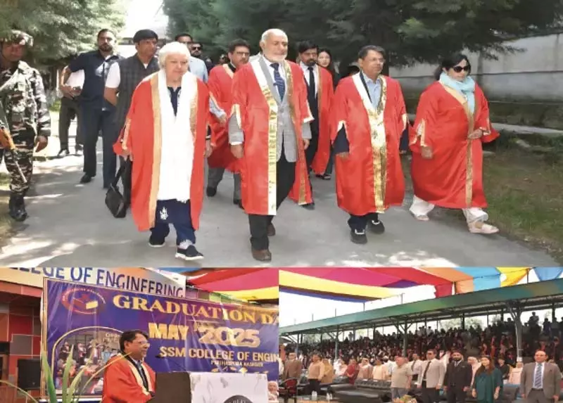 एसएसएम कॉलेज ऑफ इंजीनियरिंग ने स्नातक दिवस मनाया एसएसएम कॉलेज ऑफ इंजीनियरिंग ने स्नातक दिवस मनाया