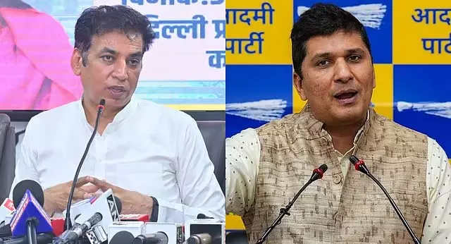 कांग्रेस और आप ने भाजपा सरकार के पहले 100 दिनों पर निशाना साधा कांग्रेस और आप ने भाजपा सरकार के पहले 100 दिनों पर निशाना साधा
