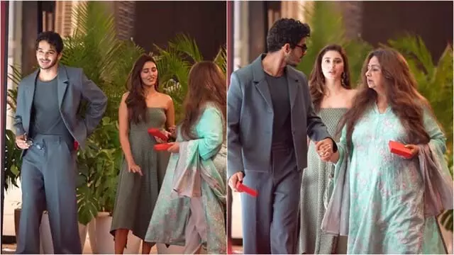 ईशान खट्टर की कथित गर्लफ्रेंड चांदनी के साथ नजर आईं नेलिमा अज़ीम ईशान खट्टर की कथित गर्लफ्रेंड चांदनी के साथ नजर आईं नेलिमा अज़ीम