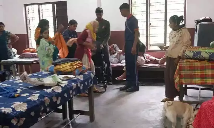 Kerala : जिले के 14 राहत शिविरों में 628 लोग Kerala : जिले के 14 राहत शिविरों में 628 लोग