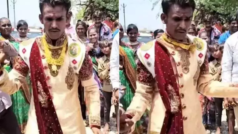 VIDEO: दूल्हे ने किया ऐसा ब्रेक डांस, यूजर्स बोले- माइकल जैक्सन नहीं ये इंजेक्शन है VIDEO: दूल्हे ने किया ऐसा ब्रेक डांस, यूजर्स बोले- माइकल जैक्सन नहीं ये इंजेक्शन है