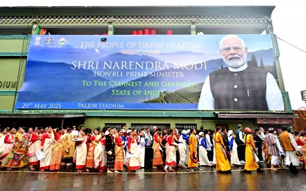 Sikkim राष्ट्र का गौरव है प्रधानमंत्री मोदी Sikkim राष्ट्र का गौरव है प्रधानमंत्री मोदी