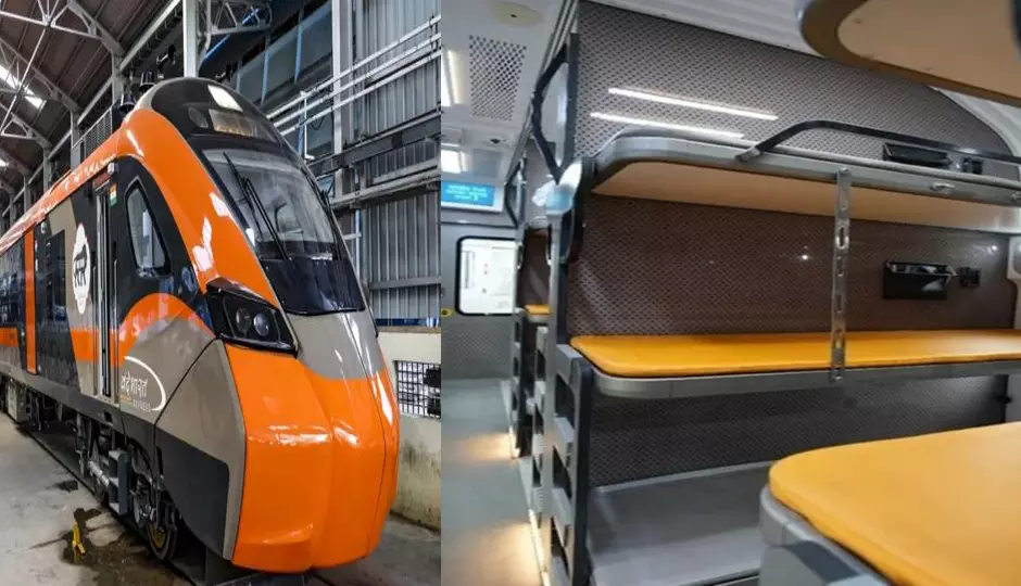 railways की बड़ी तैयारी: 10 रूटों पर दौड़ेगी वंदे भारत स्लीपर ट्रेन railways की बड़ी तैयारी: 10 रूटों पर दौड़ेगी वंदे भारत स्लीपर ट्रेन