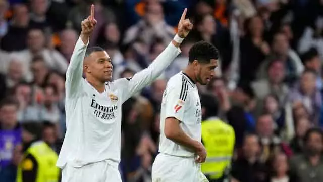 Real Madrid : की लगातार चौथी बड़ी जीत Real Madrid : की लगातार चौथी बड़ी जीत