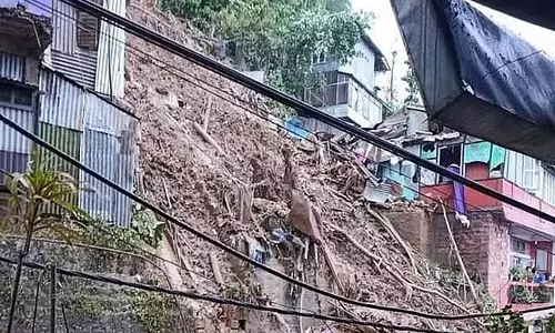 मिजोरम में भारी बारिश, 5 घर और होटल ढहे: कई लोगों के मरने की आशंका