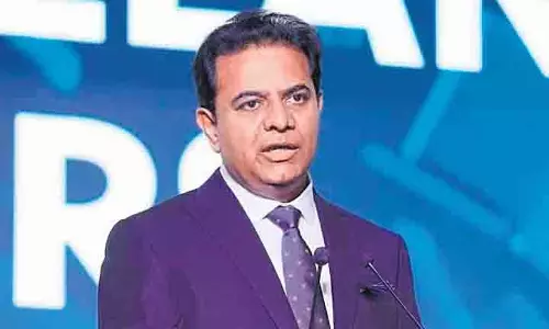 KTR ने तेलंगाना को आदर्श निवेश स्थल बताया KTR ने तेलंगाना को आदर्श निवेश स्थल बताया