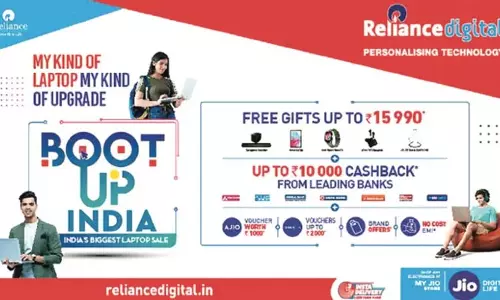रिलायंस डिजिटल बूट अप इंडिया सेल में ₹1 करोड़ की स्कॉलरशिप और टेक डील्स