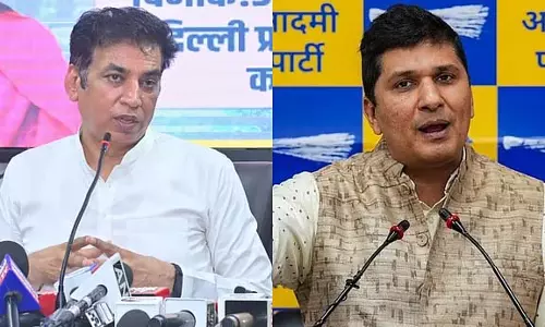 कांग्रेस और आप ने भाजपा सरकार के पहले 100 दिनों पर निशाना साधा कांग्रेस और आप ने भाजपा सरकार के पहले 100 दिनों पर निशाना साधा