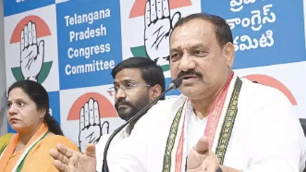 TPCC प्रमुख ने कथित बीआरएस-भाजपा गठजोड़ को लेकर केसीआर, किशन की आलोचना की