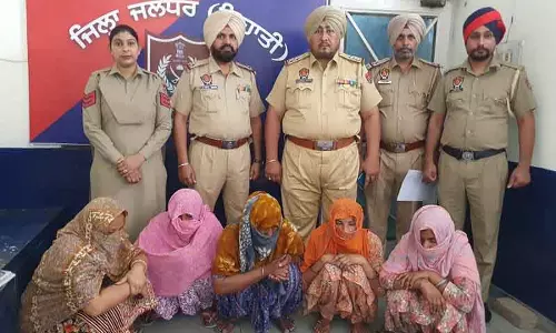 Jalandhar: 5 महिला ड्रग तस्करों को गोलियों के साथ गिरफ्तार किया गया